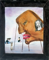 Hommage à la figuration narrative - 41x33