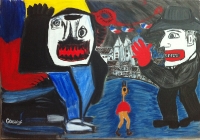 La bravade a Saint Tropez - 55x38