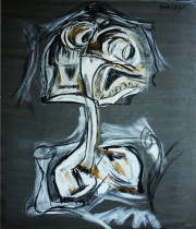 Nu de profil - 38x46