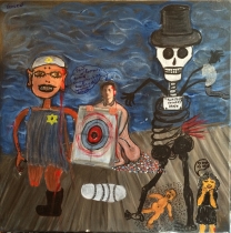 Shoa 3, Souvenir de Maryan - 40x40