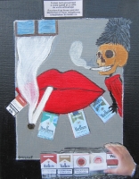 Smoking kills - 20x40