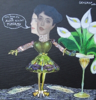 Klimt and Tiphany - 30x30