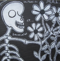 Les fleurs du mal - 20x20