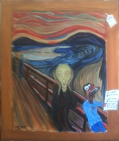 Le dernier Munch - 55x46