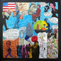 Léo Castelli et les siens - 50x50