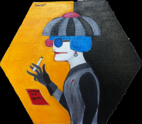 Autoportrait - 30x30