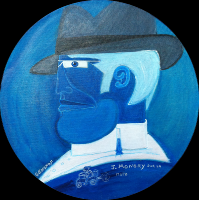 Portrait Monory - 30x30