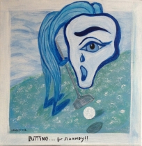 Putting for money - 40x40