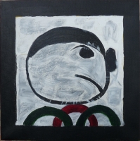 Homme triste - 30x30