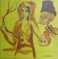 La jeune fille et la mort - 73x60